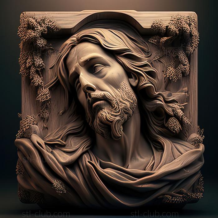 3D model st jesus (STL)